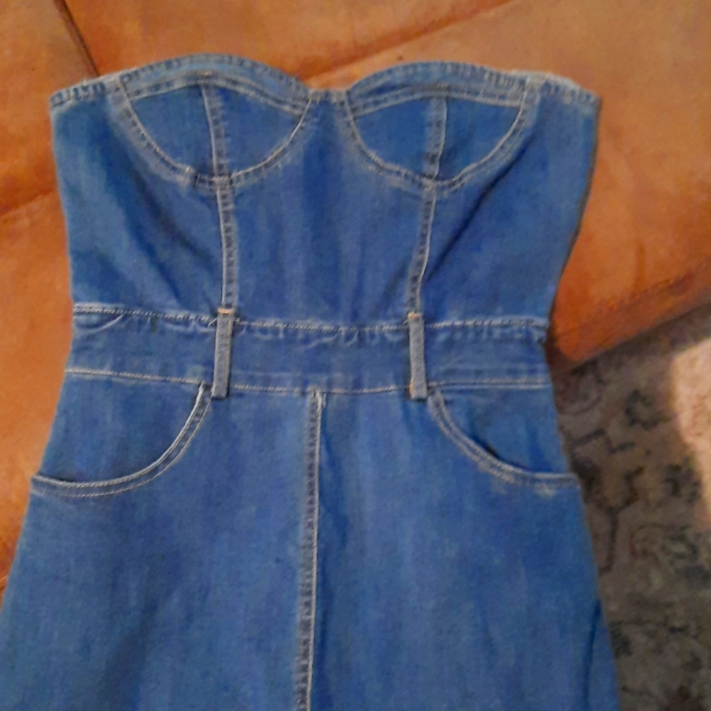 Denim dress
